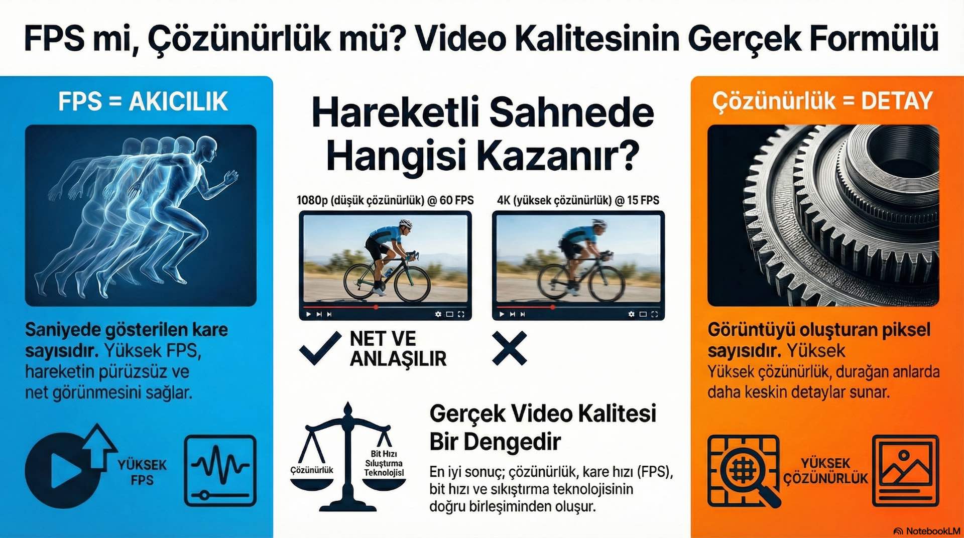 FPS çoğu zaman çözünürlükle karıştırılır ancak kare hızı yalnızca akıcılığı, çözünürlük ise detay seviyesini belirler.