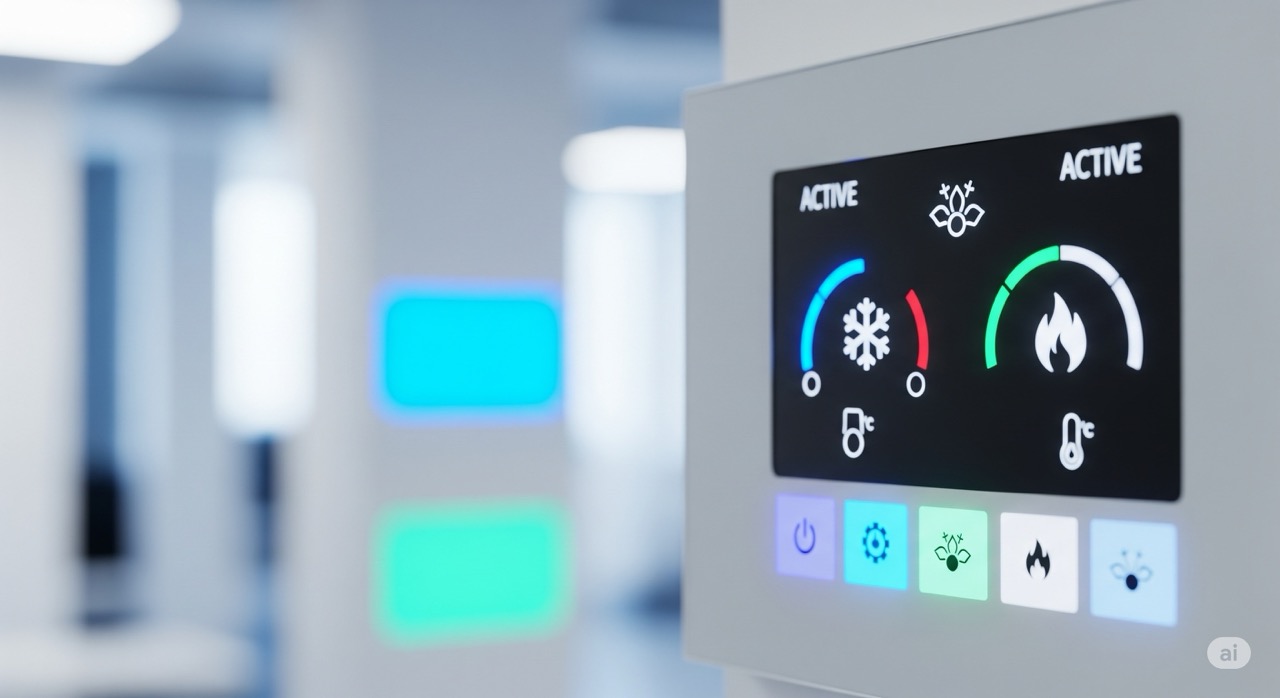 Akıllı HVAC ve akıllı iklim kontrolü sistemleri, modern binaların enerji verimliliğini artırırken konfor seviyelerini optimize eden gelişmiş teknolojilerdir.