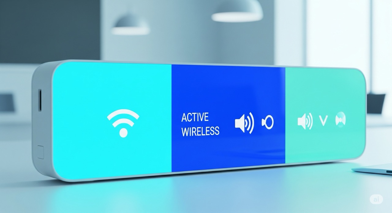 Modern iş dünyasında görüntü sistemleri ve ses sistemleri kablosuz teknoloji ile ofis sistemlerini dönüştürürken toplantı teknolojisinde çığır açmaktadır.