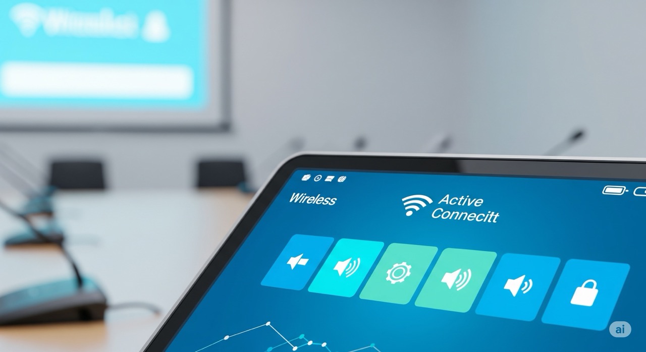 Modern iş dünyasında görüntü sistemleri ve ses sistemleri kablosuz teknoloji ile ofis sistemlerini dönüştürürken toplantı teknolojisinde çığır açmaktadır.